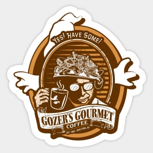 Gozer's Gourmet Coffee (2021 variant) Sticker